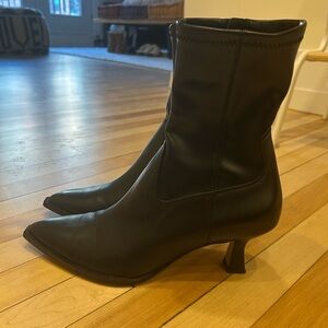 Dolce Vita Black Ankle Boots